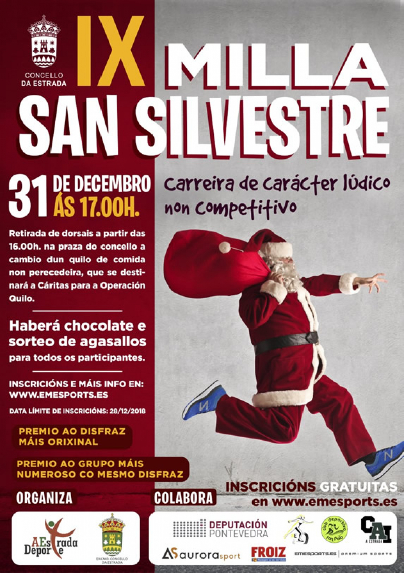 IX MILLA SAN SILVESTRE ESTRADENSE - Inscríbete