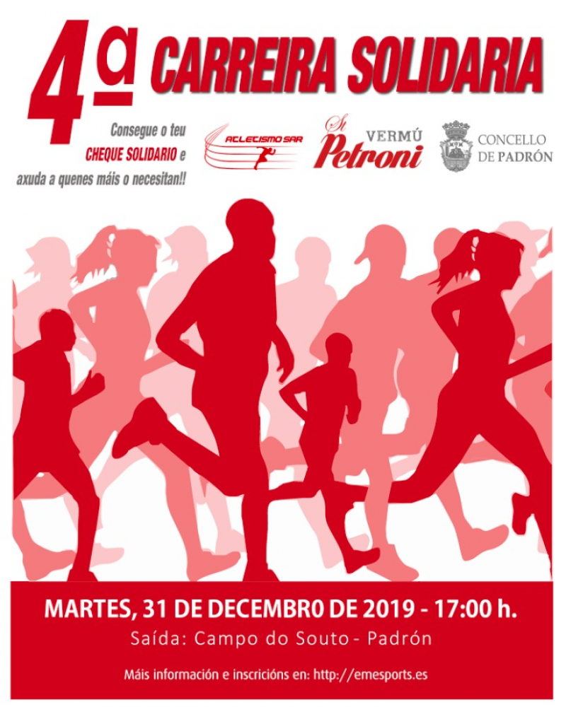 IV CARREIRA SOLIDARIA SAN SILVESTRE - VERMÚ PETRONI - Inscríbete