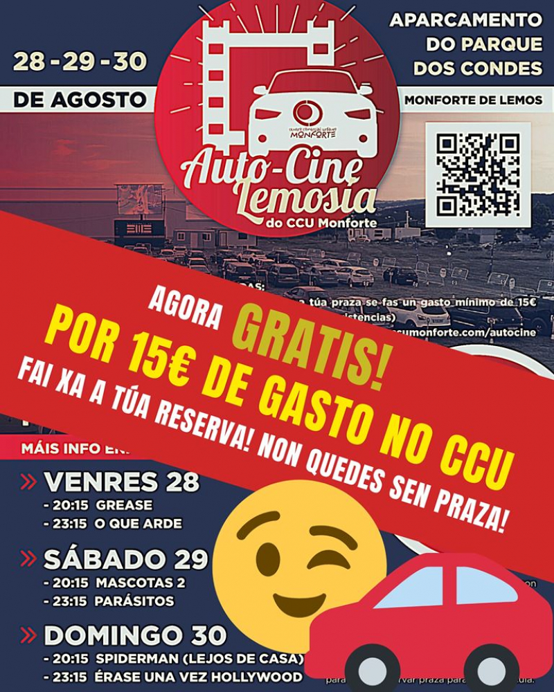 AUTO-CINE LEMOSÍA - Inscríbete