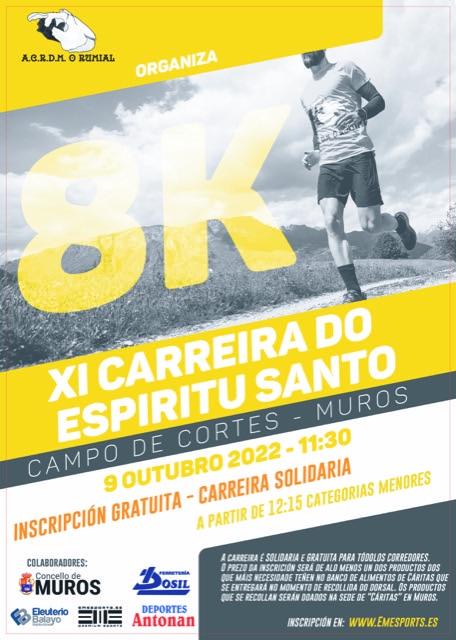 XI CARREIRA DO ESPÍRITU SANTO - Inscríbete