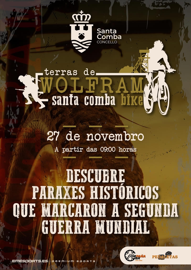 II BTT TERRAS DE WOLFRAM SANTA COMBA BIKE - Inscríbete