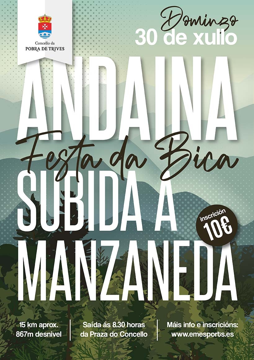 ANDAÍNA FESTA DA BICA - Inscríbete