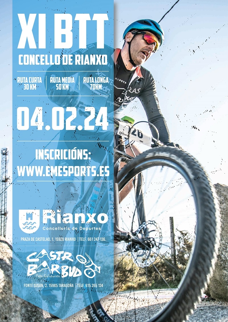 XI MARCHA BTT CONCELLO DE RIANXO - Inscríbete