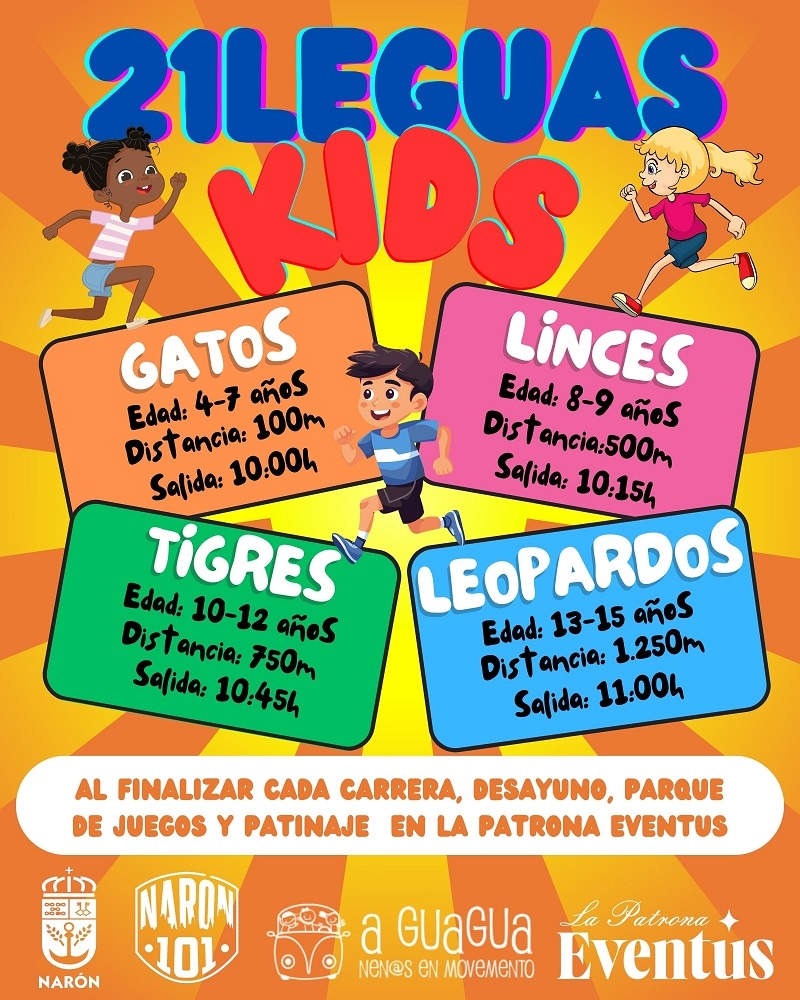 21 LEGUAS KIDS 2024 - Inscríbete