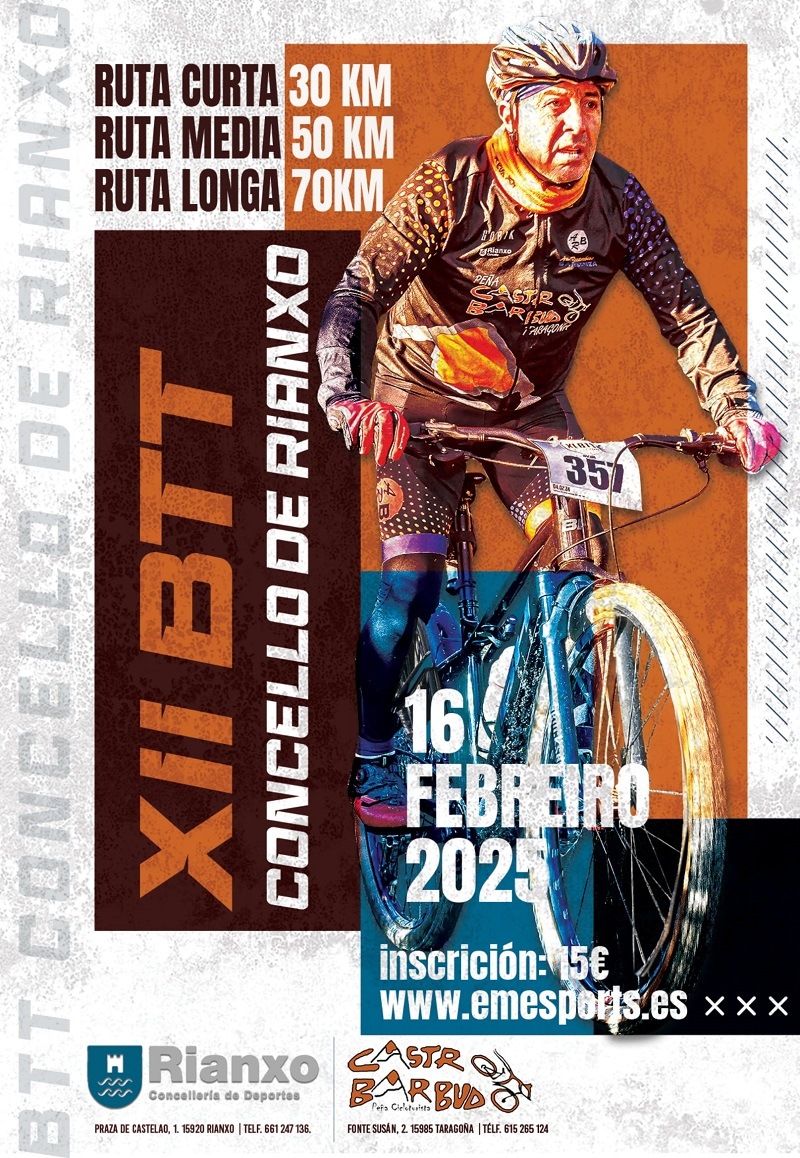 XII BTT CONCELLO DE RIANXO - Inscríbete