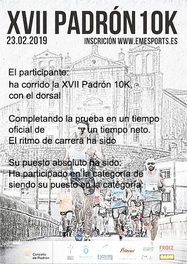 Diploma XVII PADRÓN 10K