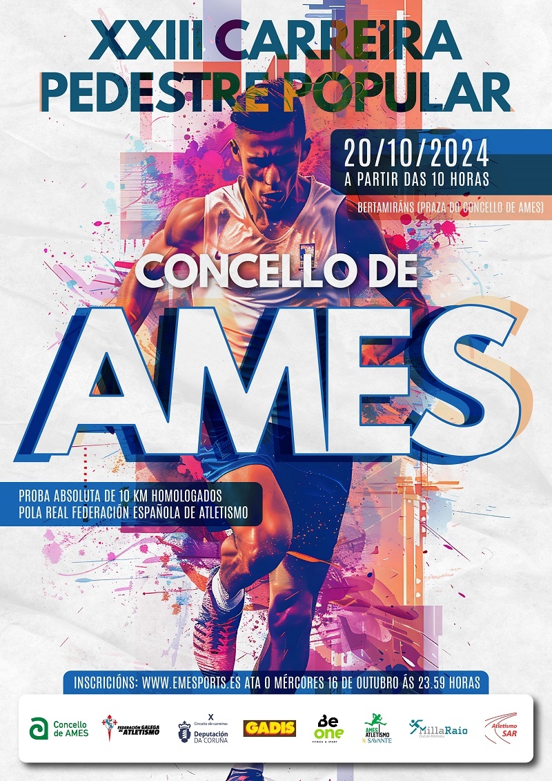 Resultados XXIII CARREIRA PEDESTRE POPULAR CONCELLO DE AMES