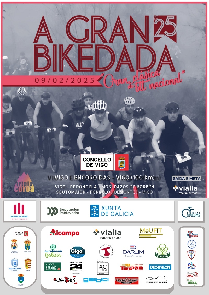 Resultados A GRAN BIKEDADA 2025