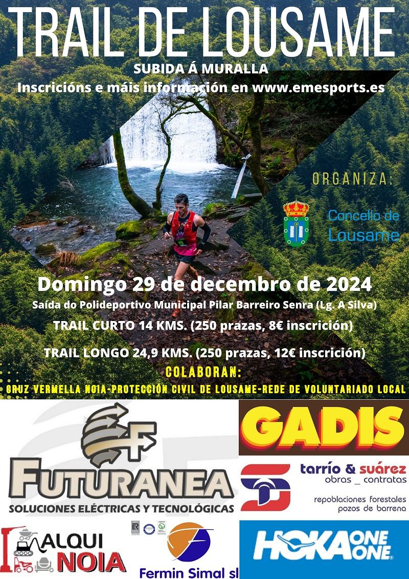 Resultados TRAIL CONCELLO DE LOUSAME 2024