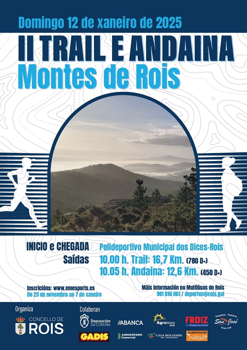 Resultados II TRAIL E ANDAINA MONTES DE ROIS