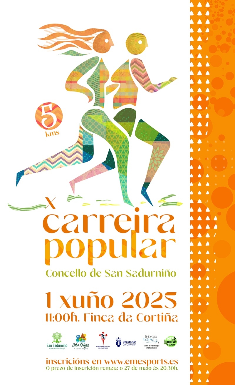 Resultados X CARREIRA POPULAR CONCELLO DE SAN SADURNIÑO