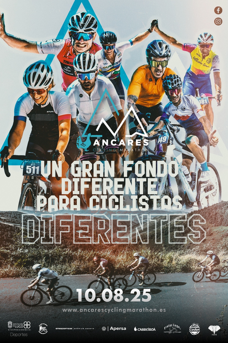 Cartel del evento ANCARES CYCLING MARATHON 2025
