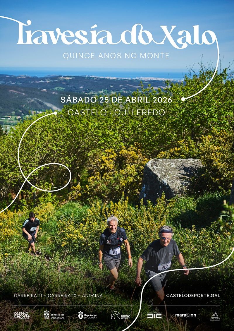 Cartel del evento XV TRAVESÍA DO XALO_2026