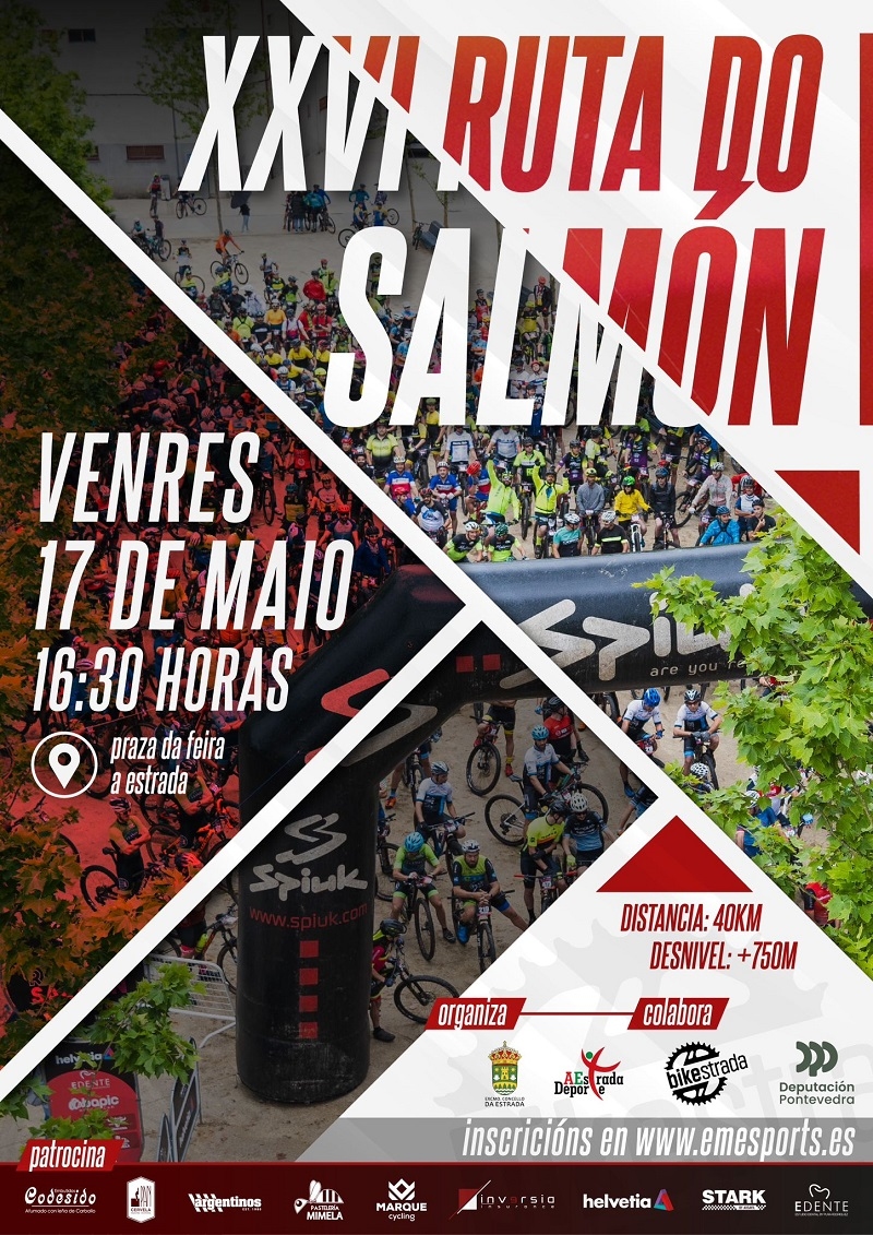 Cartel del evento XXVI RUTA DO SALMÓN