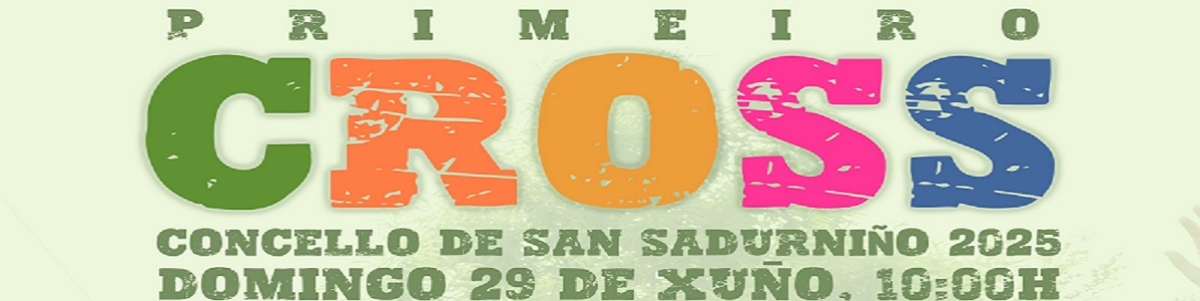 Contacta con nosotros  - 1º CROSS CONCELLO DE SAN SADURNIÑO