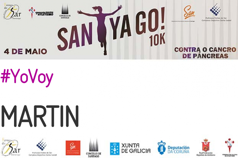 #ImGoing - MARTIN (SANTYAGO10K_2019 - CONTRA O CANCRO DE PÁNCREAS)