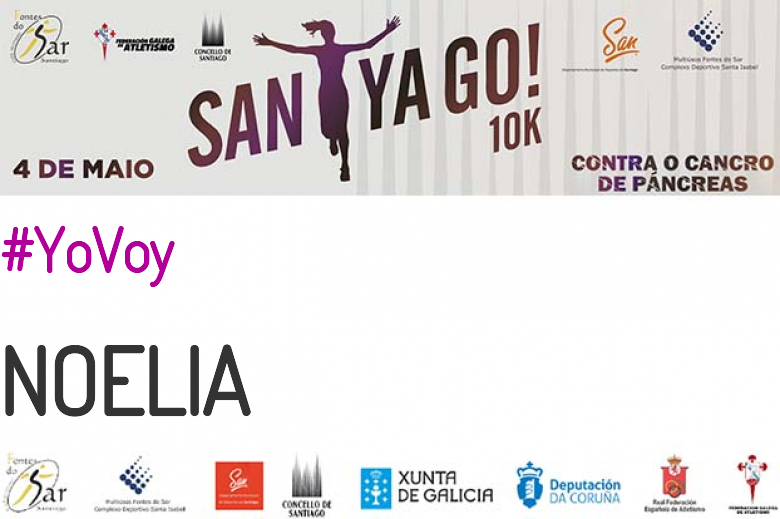 #JeVais - NOELIA (SANTYAGO10K_2019 - CONTRA O CANCRO DE PÁNCREAS)