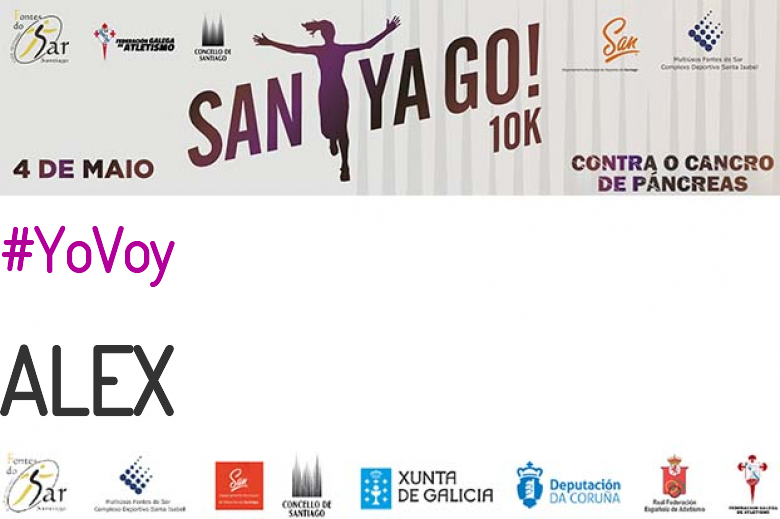 #JeVais - ALEX (SANTYAGO10K_2019 - CONTRA O CANCRO DE PÁNCREAS)