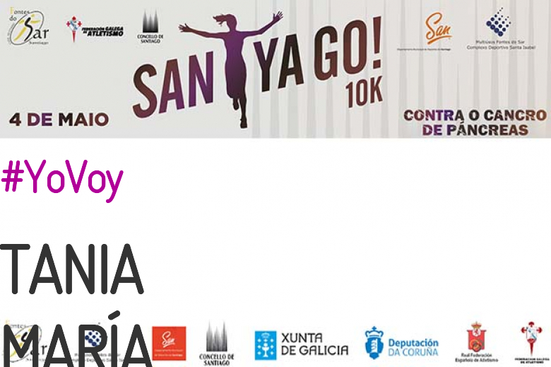 #Ni banoa - TANIA MARÍA (SANTYAGO10K_2019 - CONTRA O CANCRO DE PÁNCREAS)