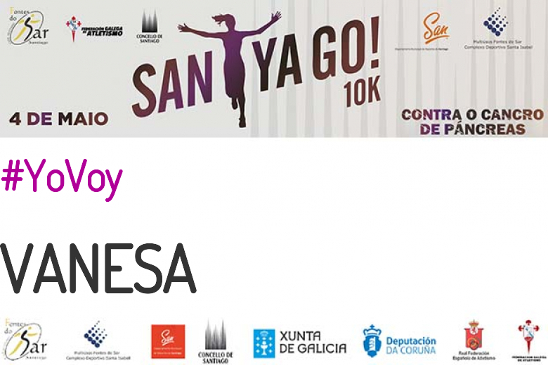 #JoHiVaig - VANESA (SANTYAGO10K_2019 - CONTRA O CANCRO DE PÁNCREAS)