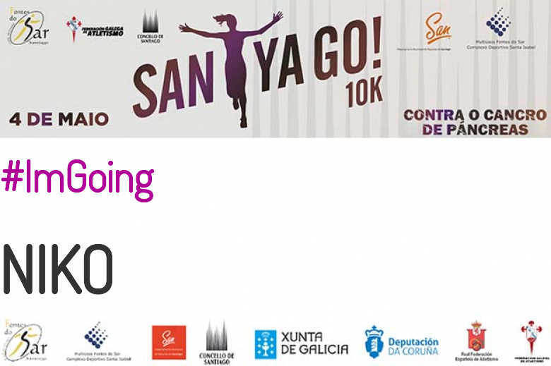 #Ni banoa - NIKO (SANTYAGO10K_2019 - CONTRA O CANCRO DE PÁNCREAS)