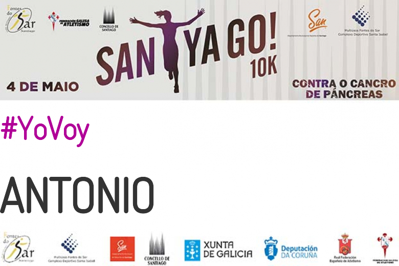 #JoHiVaig - ANTONIO (SANTYAGO10K_2019 - CONTRA O CANCRO DE PÁNCREAS)