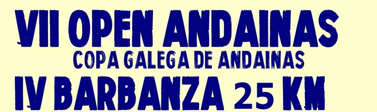 IV BARBANZA 25KM   COPA GALEGA DE ANDAINAS