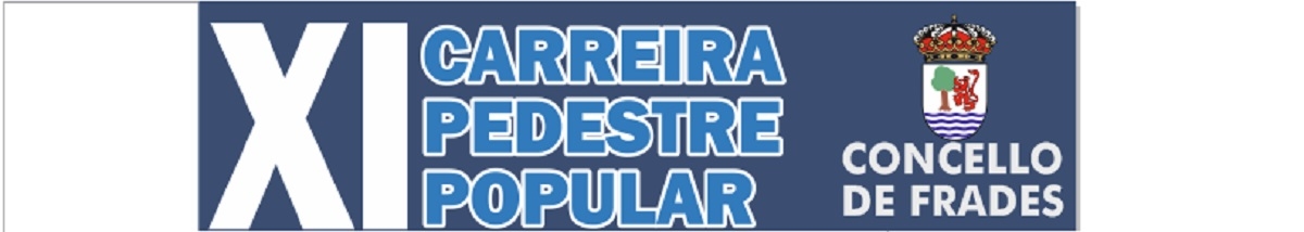 Inscripción  - XI CARREIRA PEDESTRE POPULAR CONCELLO DE FRADES 2026