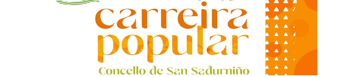Inscrición  - XI CARREIRA POPULAR CONCELLO DE SAN SADURNIÑO 