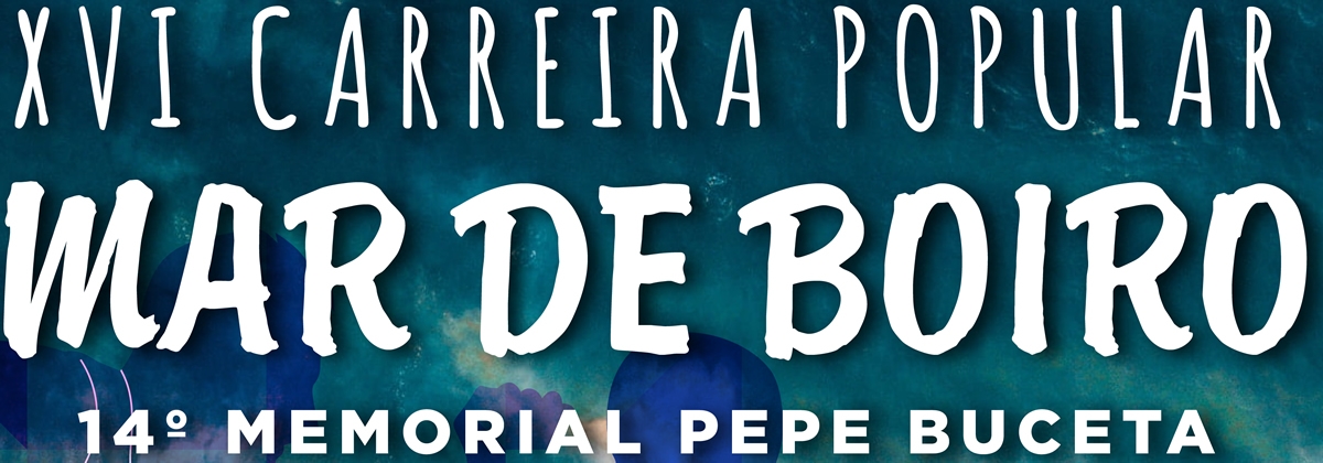 Resultados  - XVI CARREIRA POPULAR MAR DE BOIRO
